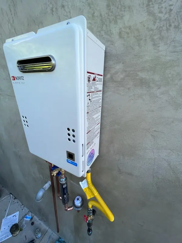 Tankless water heater installation for Long Lake Estates homes