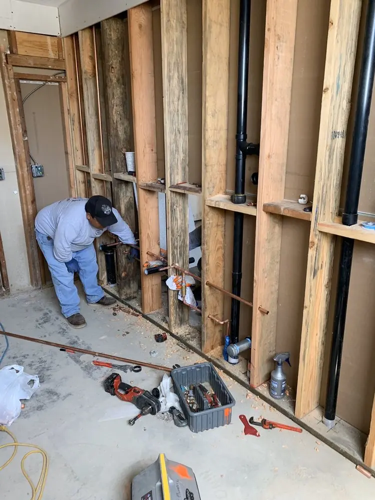 Commercial rough-in plumbing for Trenchless Sewer Repair in Long Lake Estates